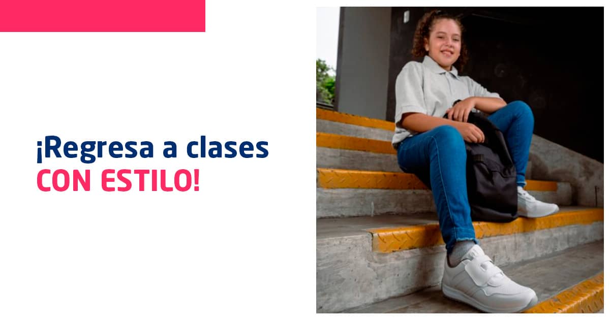 ¡Regreso a clases con estilo! Encuentra el calzado ideal