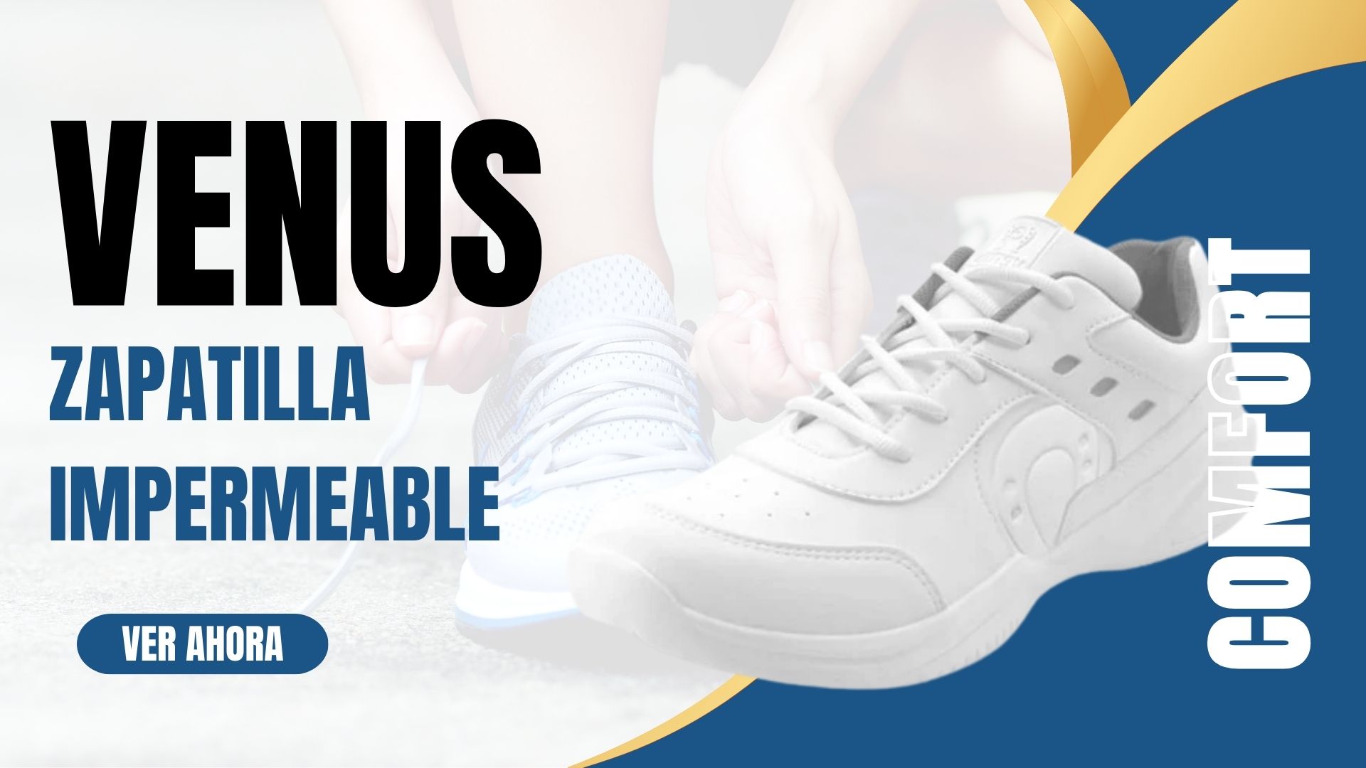 zapatilla impermeable