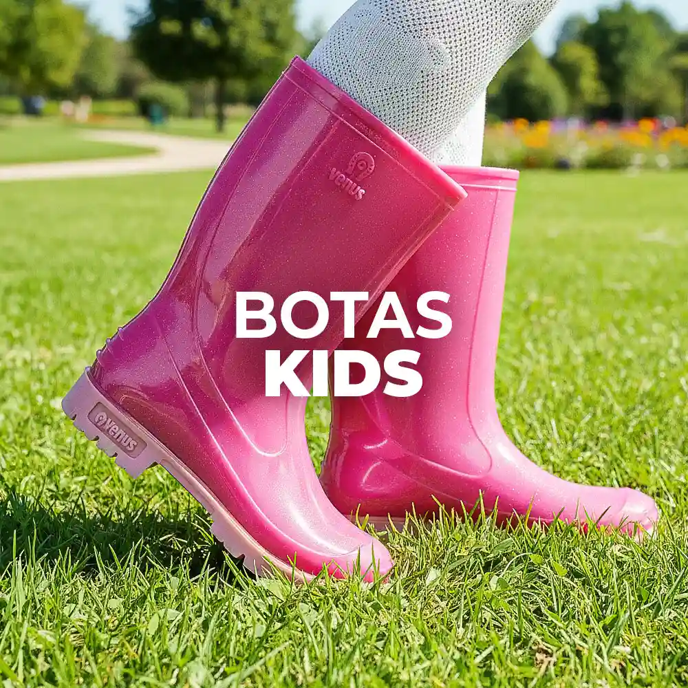 botas impermeables para niños