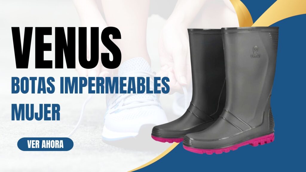botas impermeables mujer