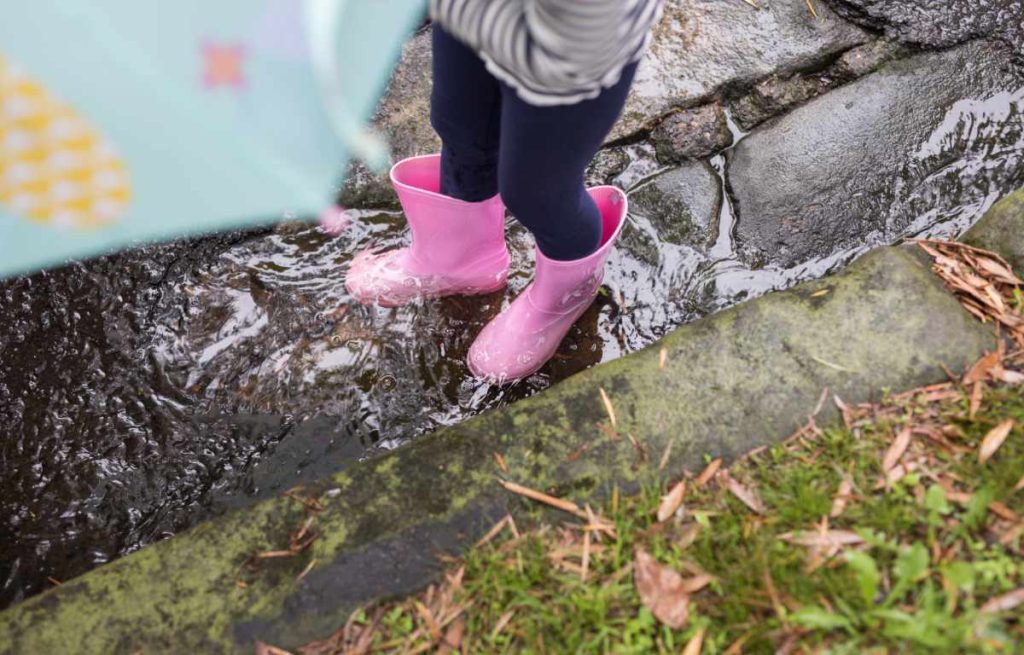botas impermeables para jardín
