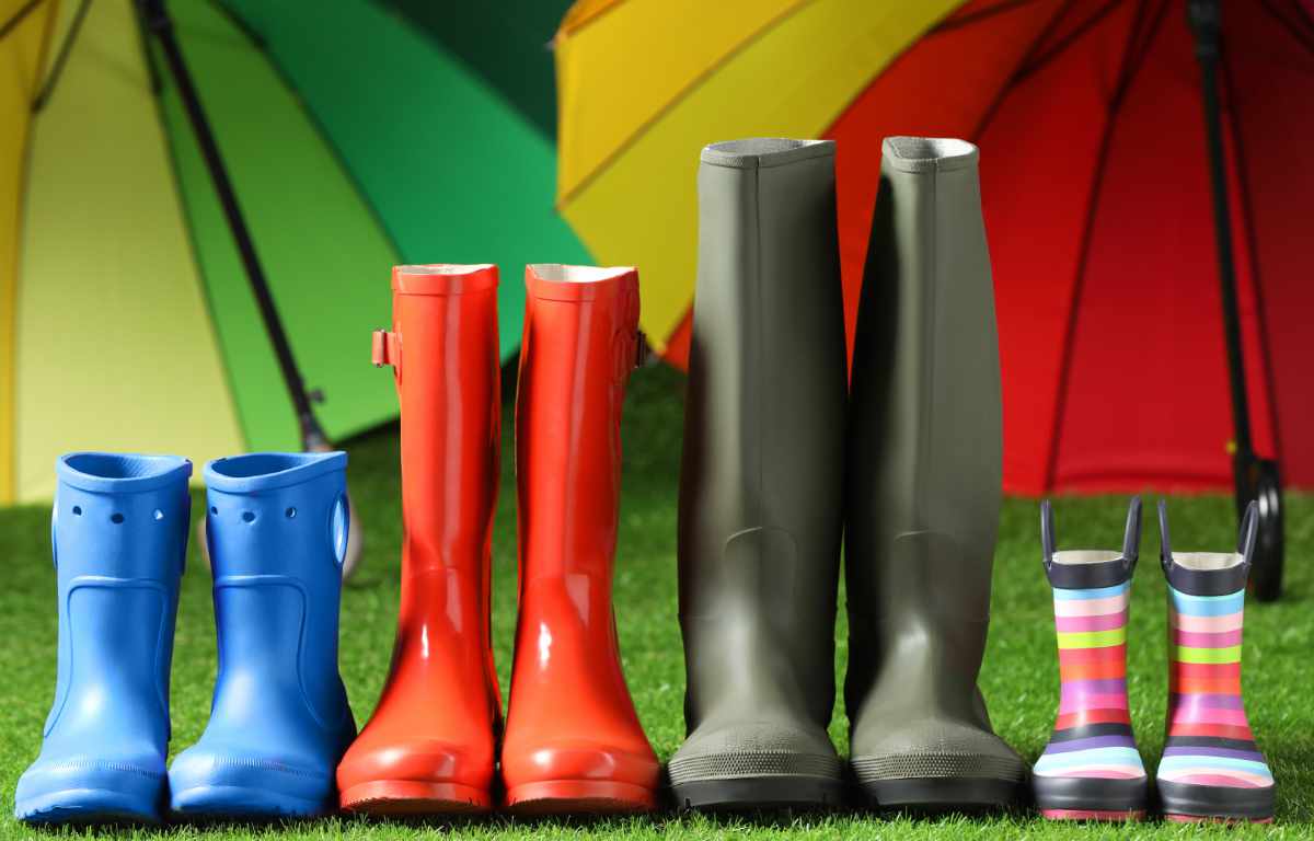 botas impermeables unisex